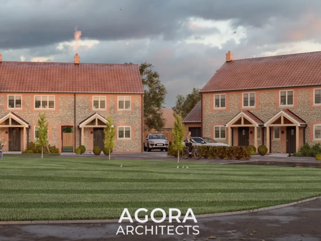 Burnham Meadows development in Burnham Market by Bespoke Construction Group.